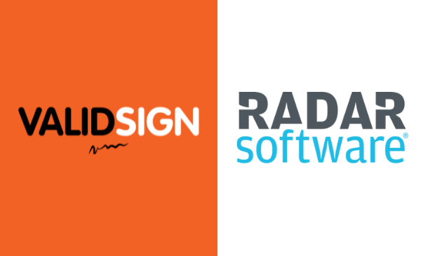 Radar Software: De nieuwste ValidSign-koppeling